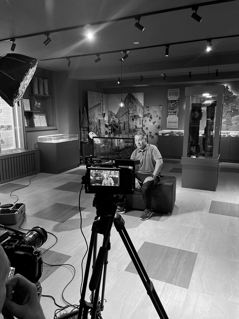 Зйомка серії «Нескорені»